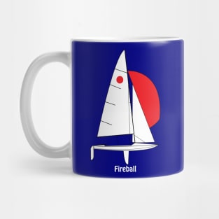 Fireball Sailboat Mug